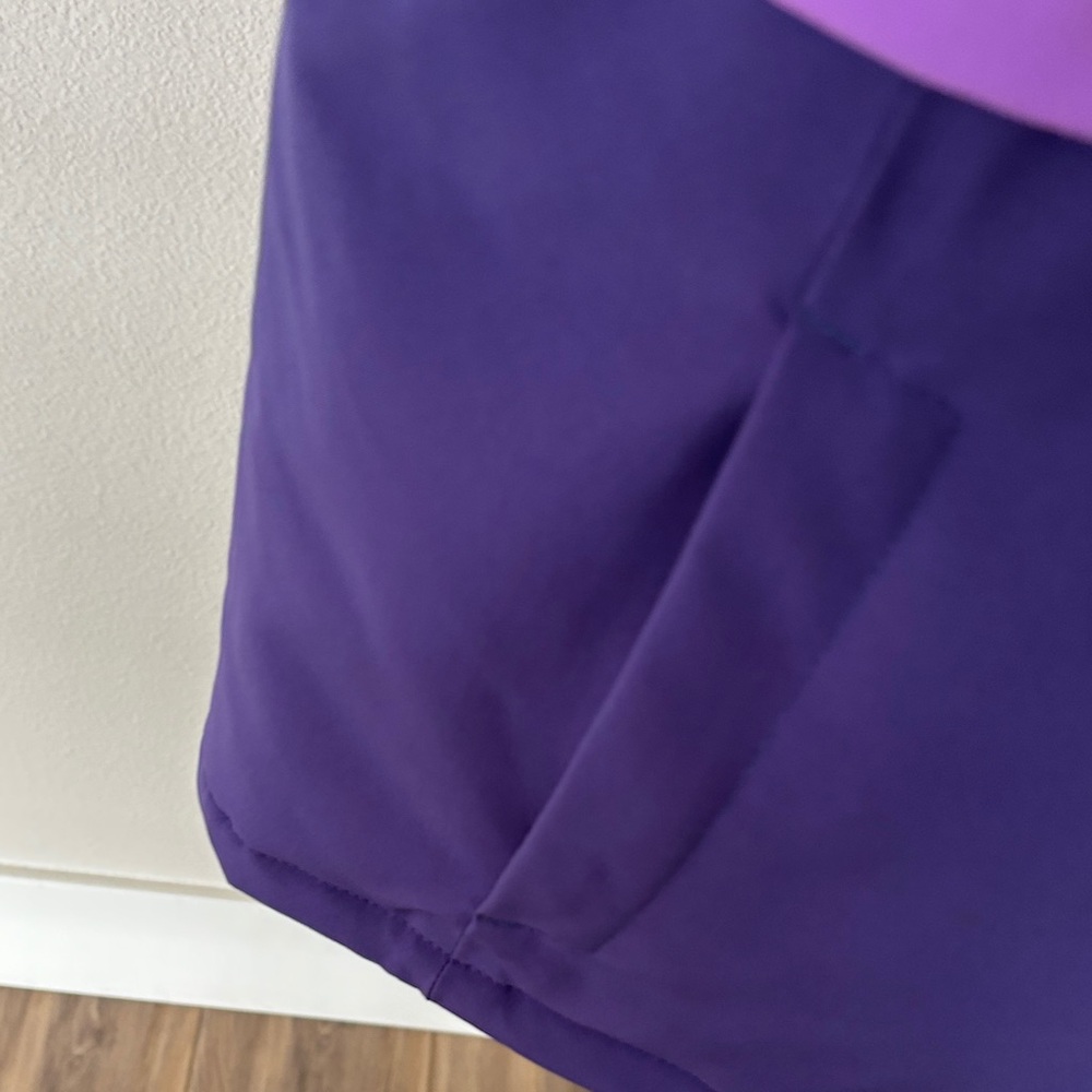 All in Motion Two-Tone Purple Kids Puffer Jacket - Picture 3 of 9